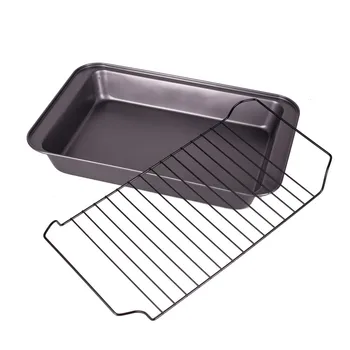 

TRAYS VETTA with bars "roasters" 37,5X25,5X5SM kitchen house dishes pans casserolebaking tray 846-075