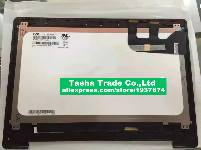 

13.3" LCD Touch screen digitizer matrix ASSEMBLY For ASUS ZENBOOK UX303L UX300