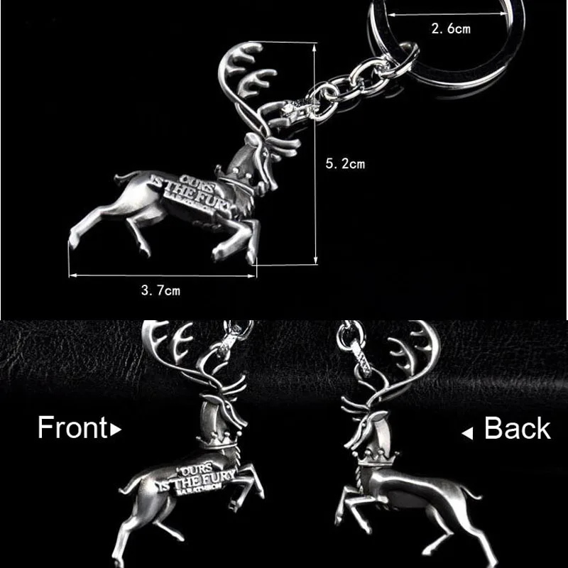 10 шт./лот, модный брелок в стиле аниме, Игра престолов, брелок для мужчин, брелок, брелок для автомобиля, брелок для ключей, chaviro, ювелирные изделия для мужчин