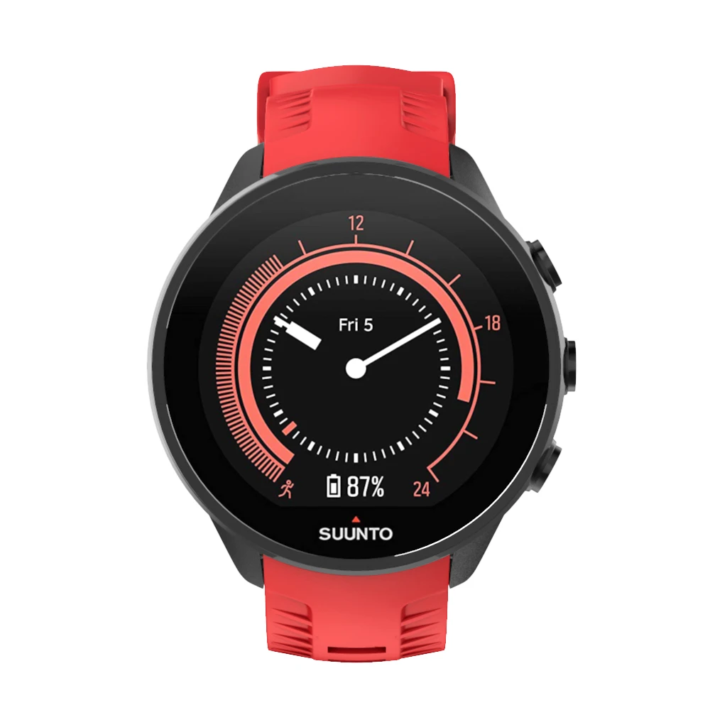 Мягкий силиконовый ремешок для часов SUUNTO 9 Baro 24 мм ремешок для спорта на открытом воздухе силиконовый ремешок для часов SUUNTO 9