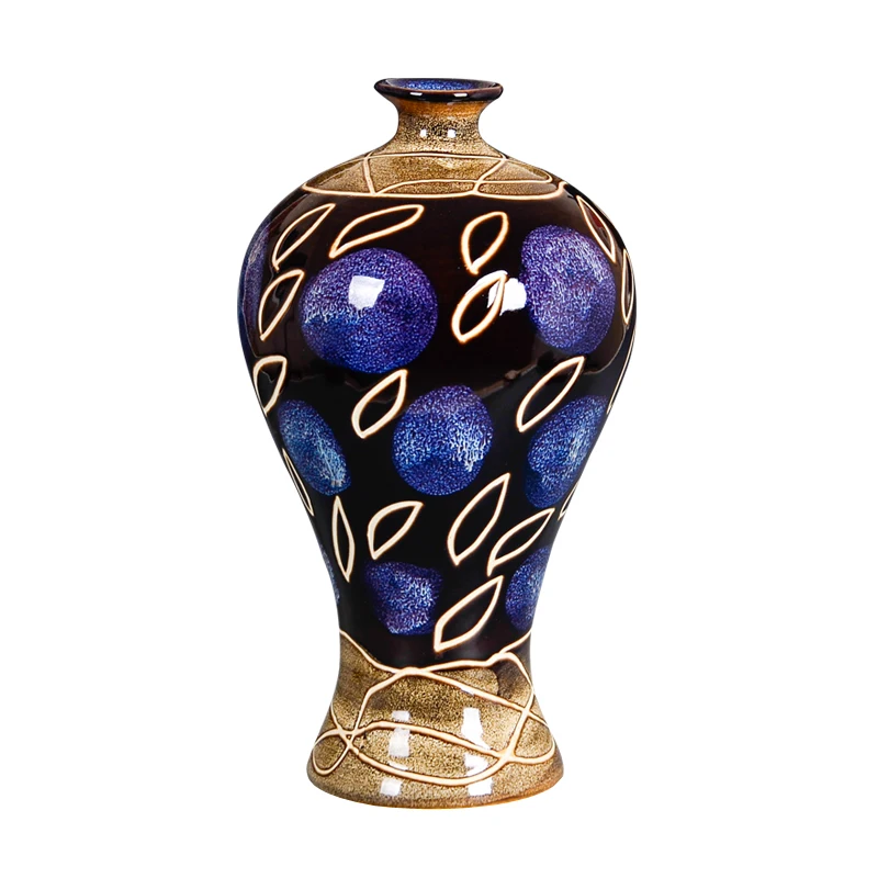 Цзиндэчжэнь керамическая Цветочная ваза s Античные Классические китайские вазы украшения гостиной антикварная фарфоровая керамическая ваза