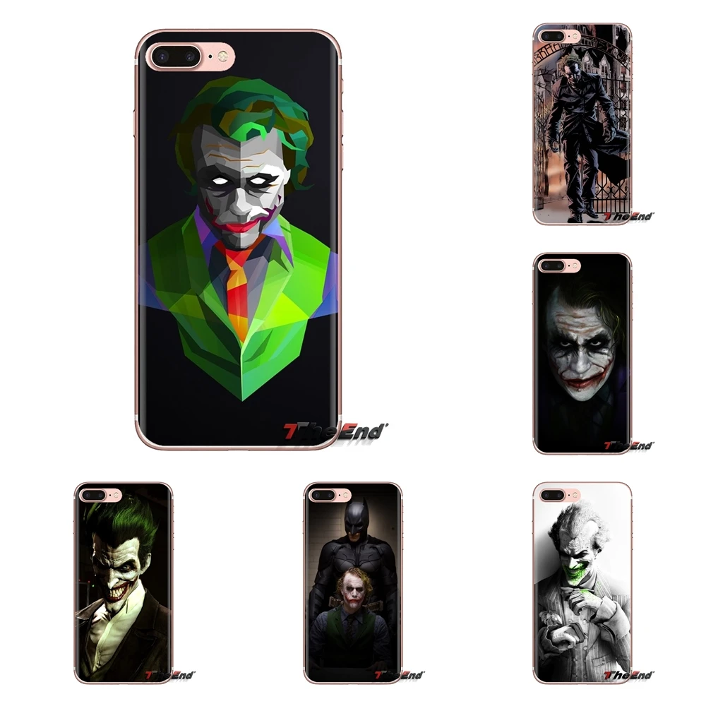 Transparent Soft Cases Covers For Samsung Galaxy A3 A5 A7 A9 A8 Star A6 Plus 2018 2015 2016 2017 The Joker HD desktop wallpaper |