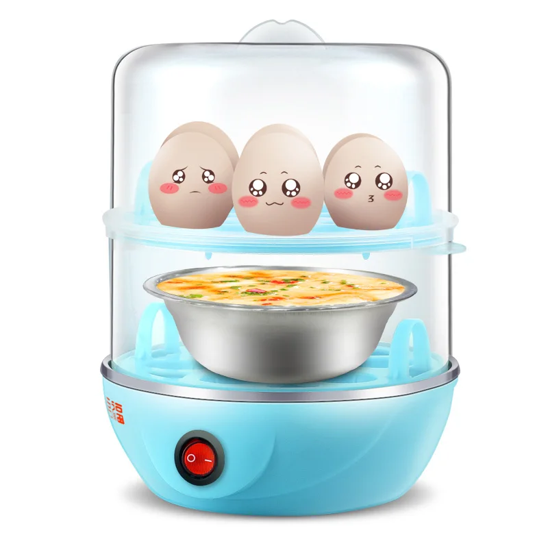220V 2 Layers Household Electric Steaming Machine Automatic Steamed Egg