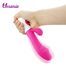 10 Frequency Vibration G Spot Clitoral Stimulator Elegant Dildo Vibrator Dual Motors Rabbit Vibrator Sex Toys For Women