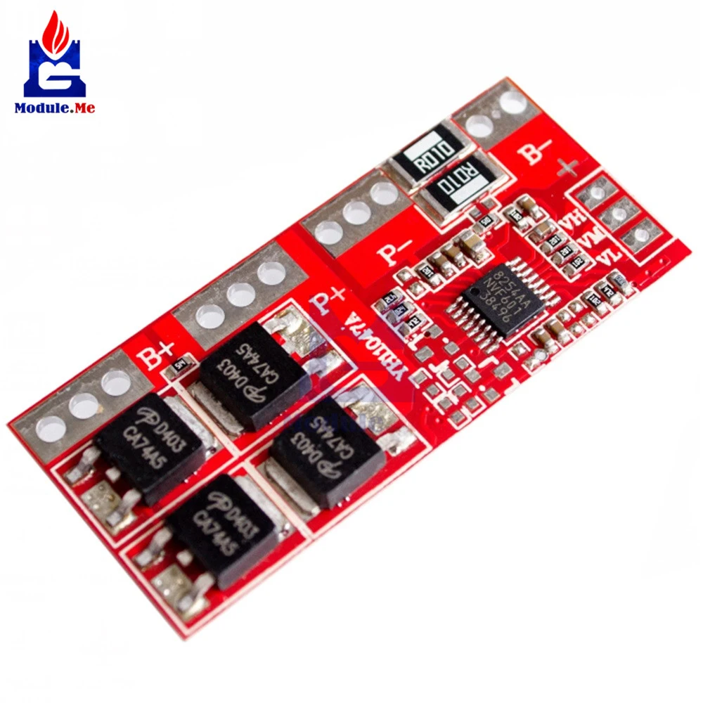 4S 15A Li ion Lithium Battery Protecting Module 4S BMS 18650 Charger