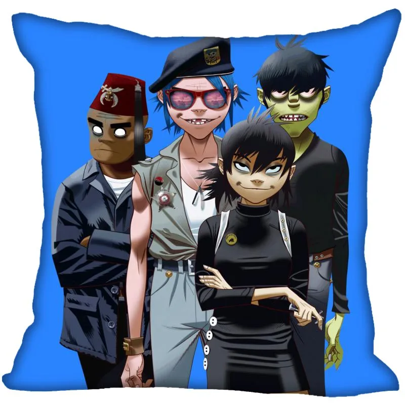 Gorillaz чехол для подушки дома декоративный на Невидимый молнии s 40X40 45X45cm|Наволочка|