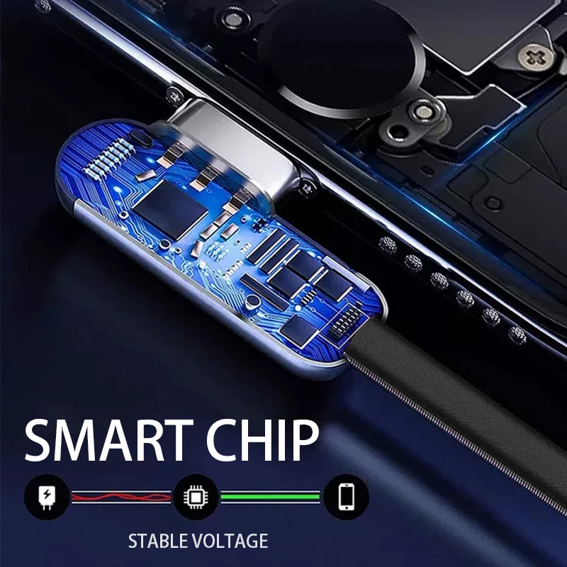 Магнитный зарядный кабель для IPhone X 8 XS XR быстрое зарядное устройство Micro USB Type C