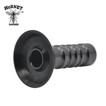 1 шт. Комбинируемая Портативная Алюминиевая чаша для кальяна с одним отверстием головка для кальяна Кальян черная Патока чаша для кальяна с древесным углем