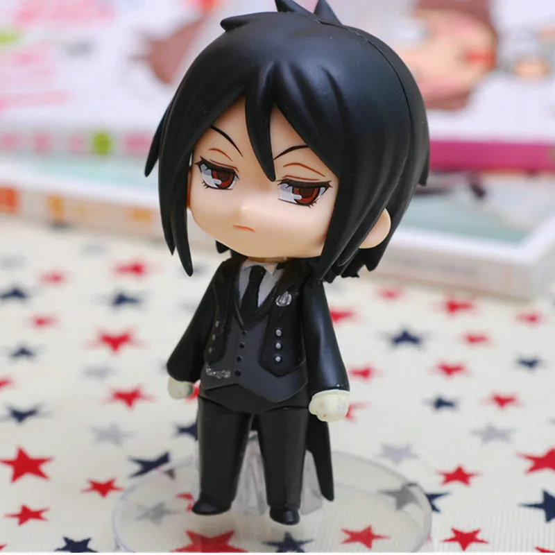 

Nendoroid Black Butler Sebastian Michaelis Kuroshitsuji #68 iSwap Faces Q-version PVC Action Figure Collectible Model Toy P373