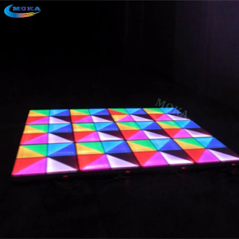 

20 Square meter LED dance floor led light floor DMX control stage Light KTV Bar Party Disco DJ Club LED effect