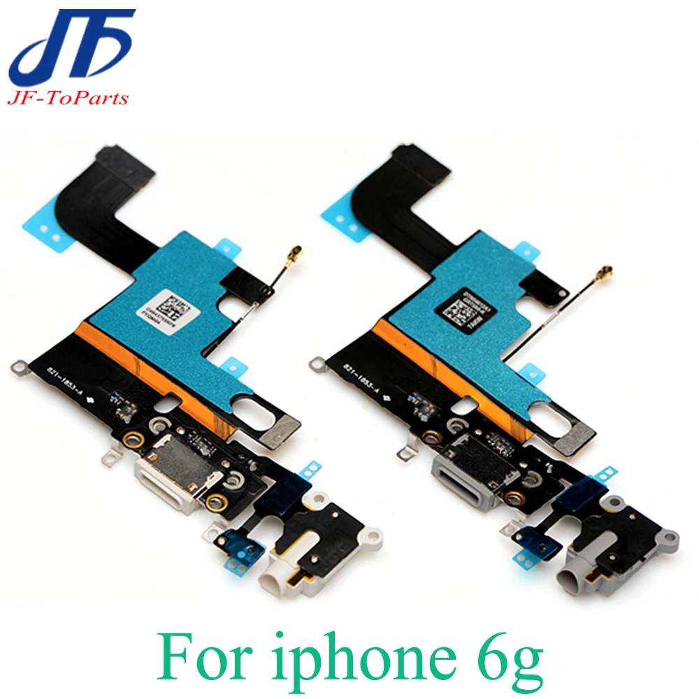 imágenes para 10 unids Para el iphone 6 6g 4.7 "cargador conector dock puerto de carga flex ribbon cable con micro usb audio jack de auriculares anttenna imágenes para 10 unids Para el iphone 6 6g 4.7 "cargador conector dock puerto de carga flex ribbon cable con micro usb audio jack de auriculares anttenna