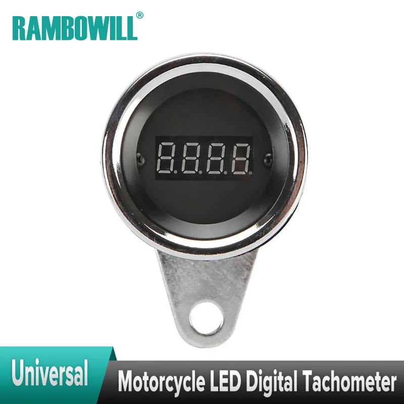 Universal Motorcycle Led Tachometer Speedometer Digital