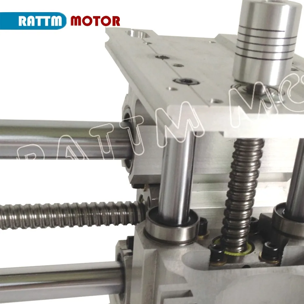 CNC 3040 ruoter машина алюминиевая рама DIY 390x285x55 мм SFU1204 шариковый винт для фрезерного станка с ЧПУ