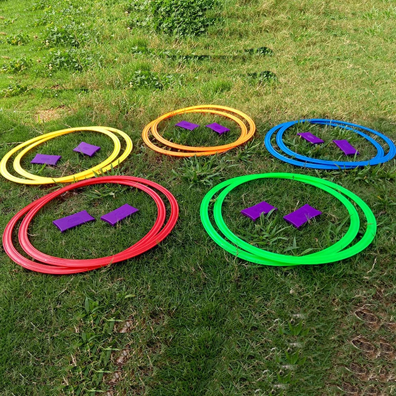 Детский сад Обучающие приспособления Детская игра hopscotch оборудование для