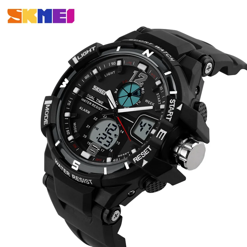 2016 SKMEI Men's LED Digital Watch Men Sports Watches Reloj Fashion Casual Relogio Masculino Clock Outdoor Military Wristwatches