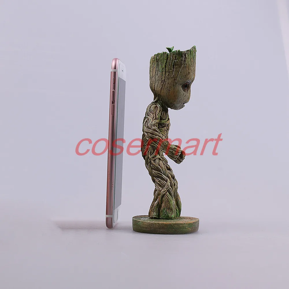 Cos Movie Guardians of the Galaxy 2 Groot Dolls Cosplay Groot Mask Resin Souvenir Accessories Halloween Party Prop (9)