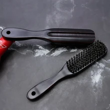 Щетина борода расческа для волос кисточка с деревянной ручкой кабан стиль распутывание выпрямление для бороды бритья бренд