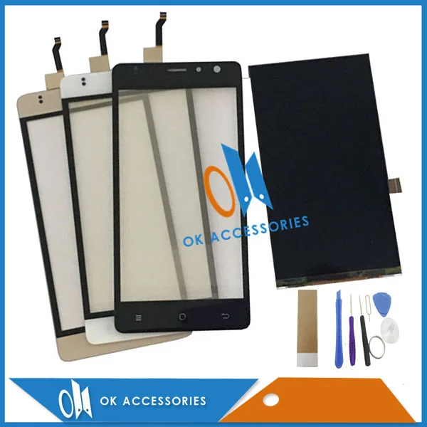 Для Zopo F5 ЖК дисплей Дисплей + Сенсорный экран Digitizer Цвет: белый черный | Экраны для мобильных телефонов -32813482235