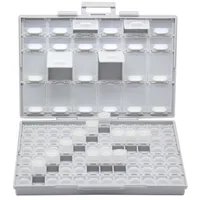 AideTek resistor capacitor Organizer Craft Beads Storage box kit enclosure SMD SMT parts organizer surface mount toolboxBOXALL96 1