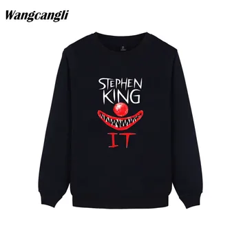 

2019 Stephen King's It Movie Harajuku Hoodies Sweatshirt Men Women Autumn Streetwear Hoodie Sweatshirts Gothic clothes