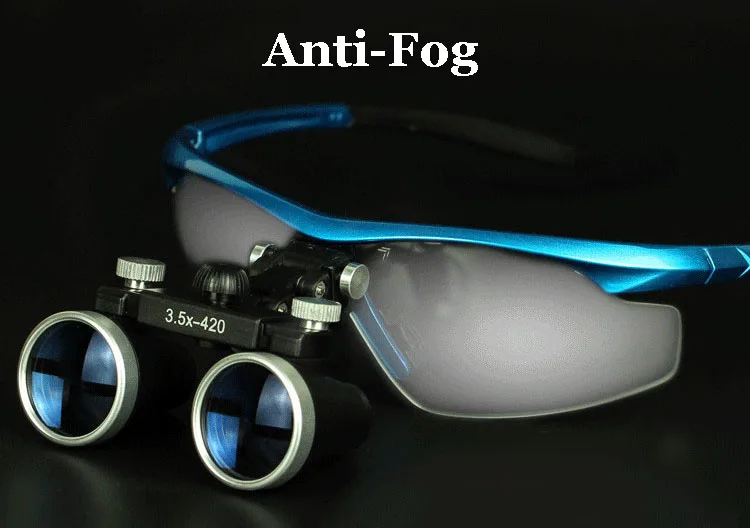 2.5X3.5X 420 mm Dental Loupe Magnifier Binocular Magnifier Surgery Surgical Medical Operation Loupe with Spotlight Head Light-8