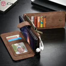 CaseMe Detachable Wallet Case for Samsung Galaxy Note8 Note 9 S9 S9plus S8 plus Leather Cover Bag for S8 S7 edge S6 edge plus cheap gear vr 5 0 3d vr glasses helmet built in gyro sens for samsung galaxy s9 s9plus s8 s8 note5 note 7 s6 s7 s7edge