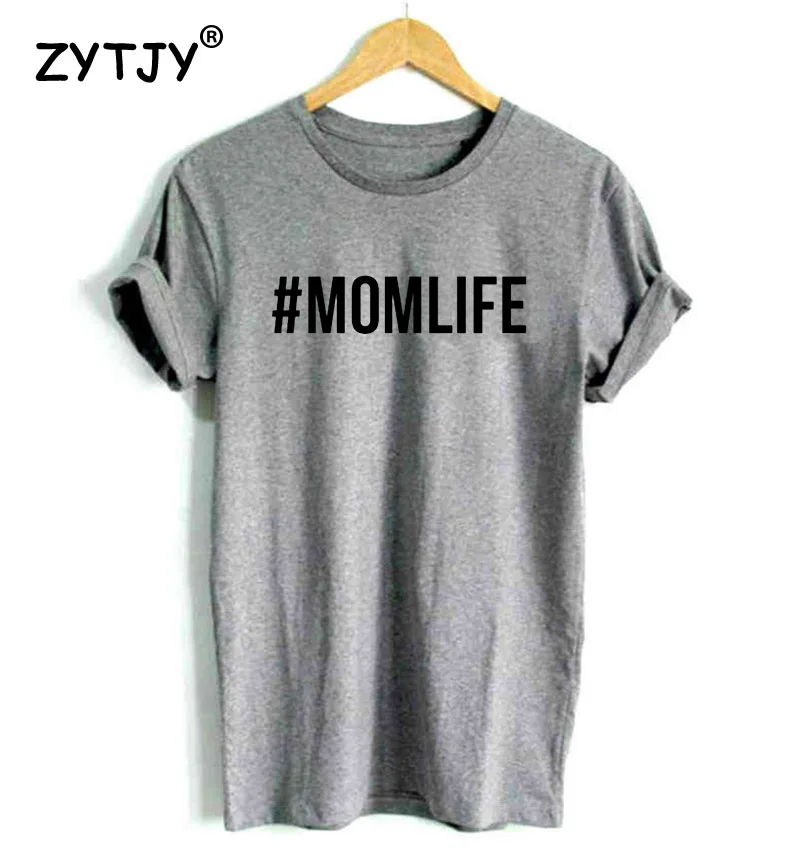 # Momlife خطابات الطباعة النساء الزى القطن عارضة مضحك تي شيرت لل سيدة فتاة الأعلى المحملة محب هبوط السفينة SB-12