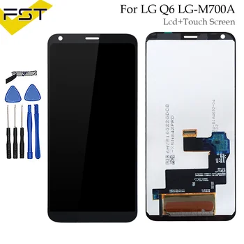 

For LG Q6 LG-M700 M700 M700A US700 M700H M703 M700Y Full LCD DIsplay + Touch Screen Digitizer Assembly+Tools