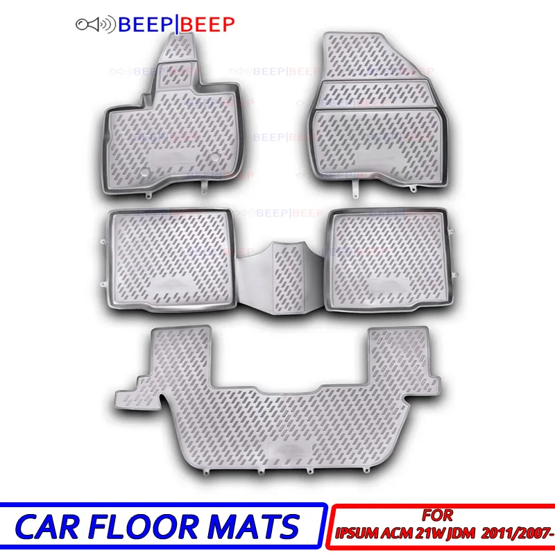 

For Toyota Ipsum ACM 21W JDM, 2001-| 2007- car floot mats carpets auto floor dustproof skidproof car styling interior decoration