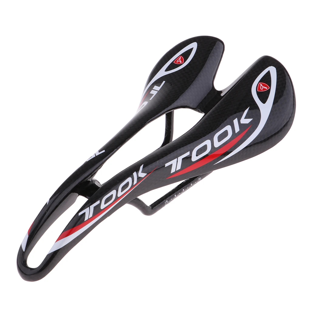 

Road Bike Saddle Bicycle Carbon Fiber Hollow Seat Replacement