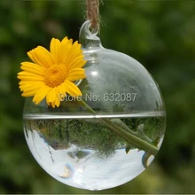 Betty Store диаметр = 10 см стеклянная Террариум ваза стеклянный шар с одним маленьким отверстием украшение дома подвесная Ваза Бутылка свежего растения