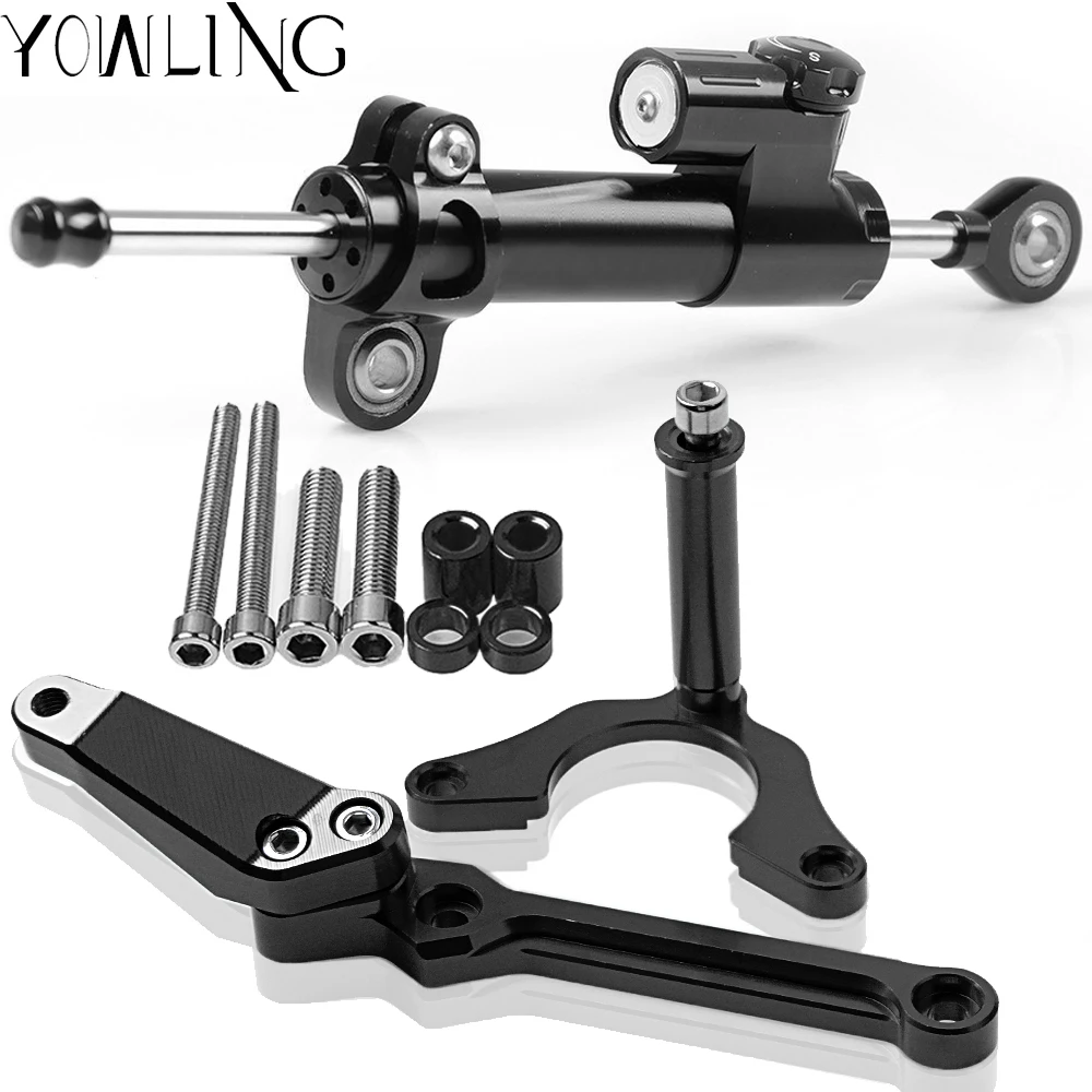 Мотоциклетные аксессуары Z900 стабилизатор рулевого управления демпфер кронштейн
