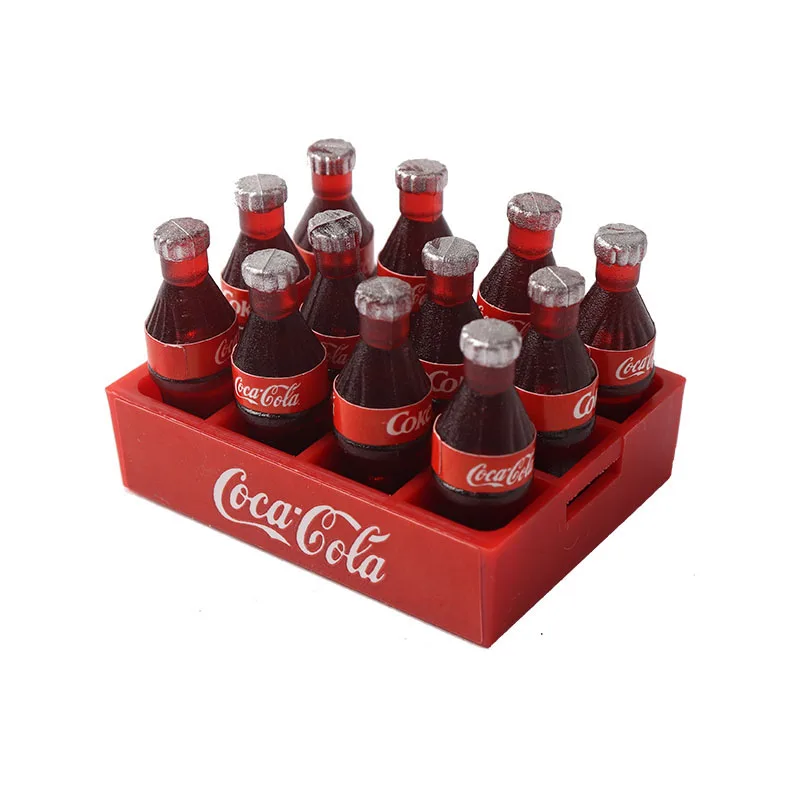 

Rc Mini Coke Bottle & Tray Decoration Accessory Tools For 1/10 Rc Crawler Car Axial Scx10 Traxxas Trx4 Rc4Wd D90