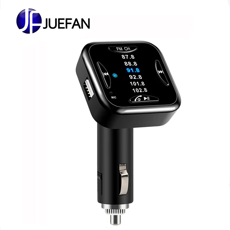 Новый Bluetooth комплект Автомобильный fm передатчик с USB зарядным устройством MP3
