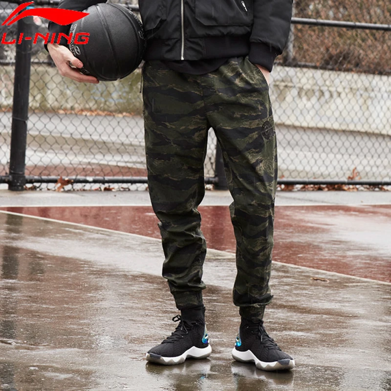 

(Clearance) Li-Ning Men BAD FIVE Basketball Series Sweat Pants Regular Fit 100% Cotton LiNing Comfort Sport Pants AKXN091 MKY395