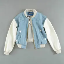 Весенняя и летняя новая модная уличная куртка с коротким рукавом для женщин, свободная цветная джинсовая куртка для женщин