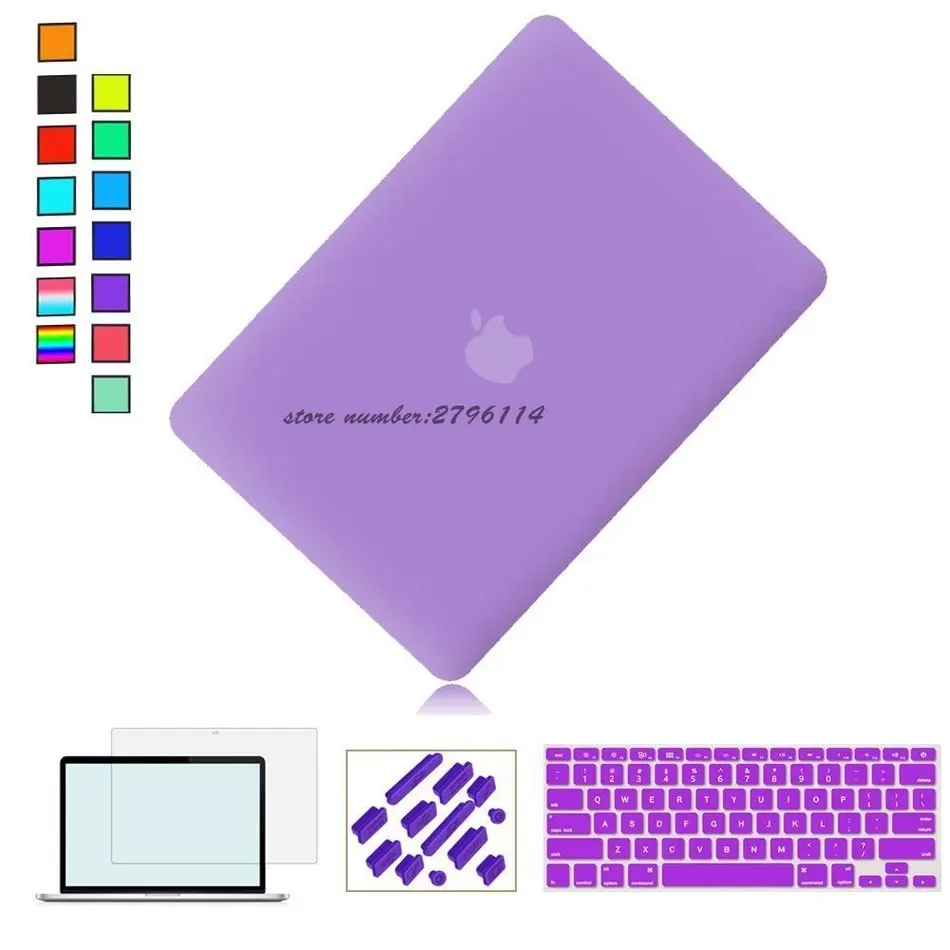 Новая мода матовая крышка корпуса для Apple macbook air pro11 13 15 Pro с retina 12 13 15 Тетрадь основа для Mac book pro 13 дюймов