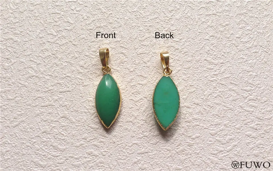 Chrysoprase Pendant 11