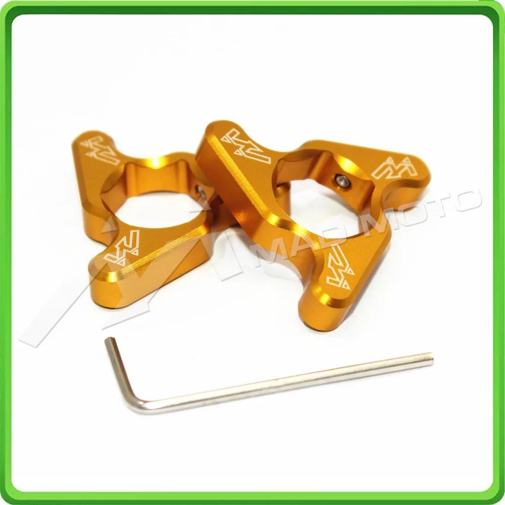 

22mm Gold Fork Spring Preload Adjusters for Ducati 748 / 916 / 996 / 749 / 999 2000 2001 2002 2003 2004 2005 2006