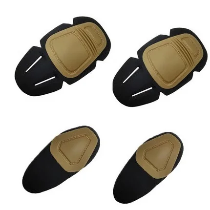 

Paintball Airsoft Combat G3 Protective Uniform Pants T-shirt Tactical Knee and Elbow Protector Pads Set KNEE & ELBOW PADS