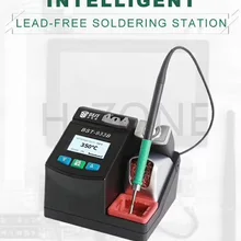 Новейшая интеллектуальная прецизионная Бессвинцовая паяльная станция Smart 2,5 S Быстрый нагрев с двухканальным питанием нагревательная система