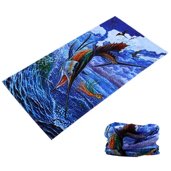

Bandanas Men's Outdoor Fishing Seamless Bandana Magic buffe Pirate Scarf Multifunctional Sunscreen Hunting Scarves Mask Shemag