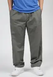 Чистый хлопок Повседневная мужская мульти карман брюк