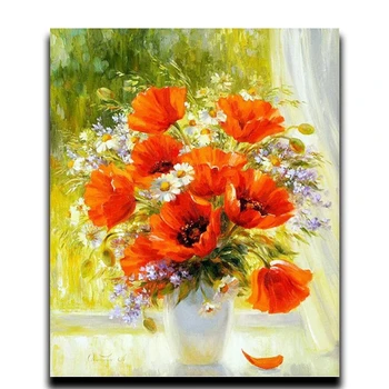 

Diamond embroidered flower mosaic full of cross stitch diamond paint 5D diamond Round drill point vase