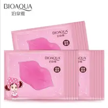 50 шт./лот) bioaqua/коллагеновая маска для губ Детские пленки для губ увеличивающий бальзам для губ красота Batom Maquiagem Макияж Labiales Увлажняющая помада маска