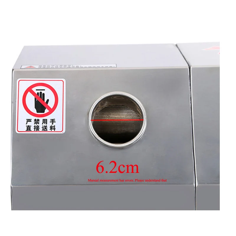 Stainless steel multi-purpose commercial sugarcane juice machine Sugar cane juice extractor squeezer Sugarcane Juicer 350w 1pc 3
