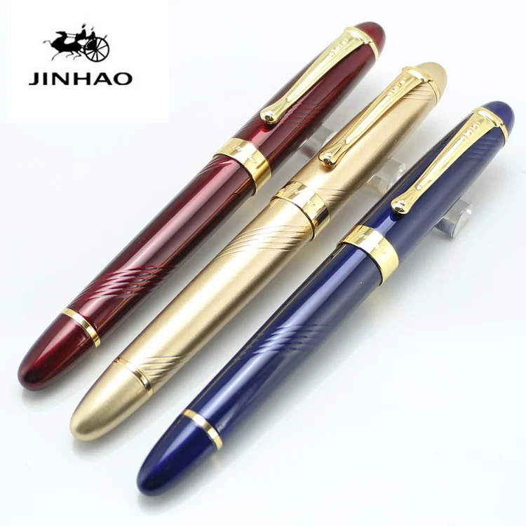 Jinhao X450 Rollerball Pen 0.7mm Nib Full Metal Gold Clip 22 Colours