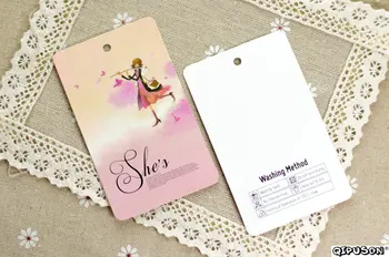 

DH19030 custom Garment tags/hangtag/Clothing Labels/Sticker/Packing/Jewellery Tags/Business Cards/paper tags/tag