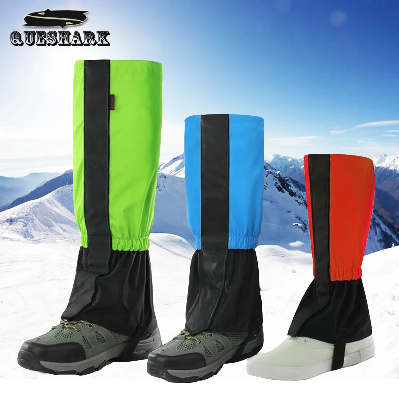 للماء الدراجات الحذاء غطاء الرجال النساء الاطفال تزلج الثلوج الجراميق في الهواء الطلق المشي الإرتحال تسلق التزلج الساق يغطي الرجل الجراميق