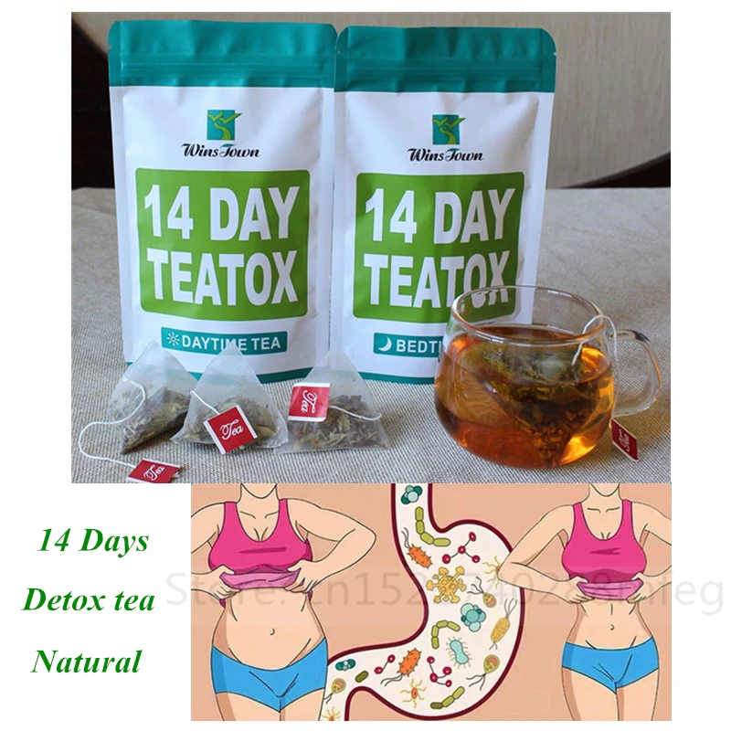 Skinny Teatox Detox Tea Organic Herbal Tea 14 Day Weight Loss Detox Program